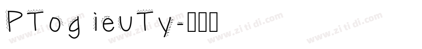 PTog ieuTy字体转换
